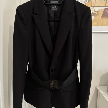 Schwarzer ARMANI-Blazer