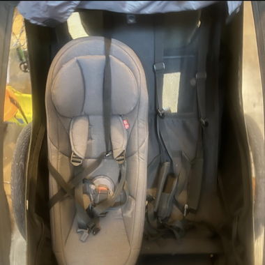 Babysitz für fahradanhänger