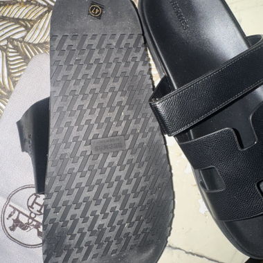 Sandales Hermès noires