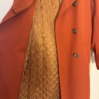 Warm trench coat