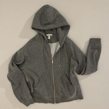 H&M Grey Zip Hoodie