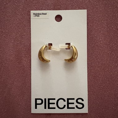 PIECES Ohrstecker Gold