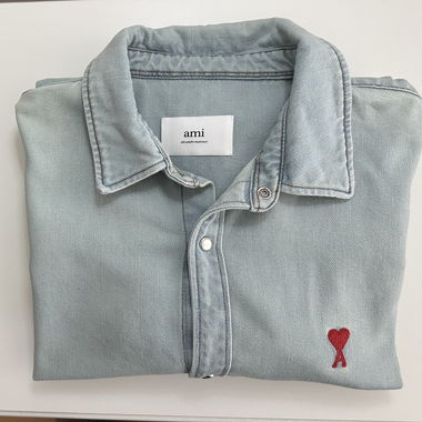 Chemise en jean AMI