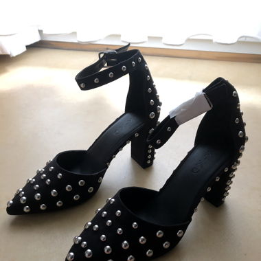 Pumps neu! Schwarz/metal