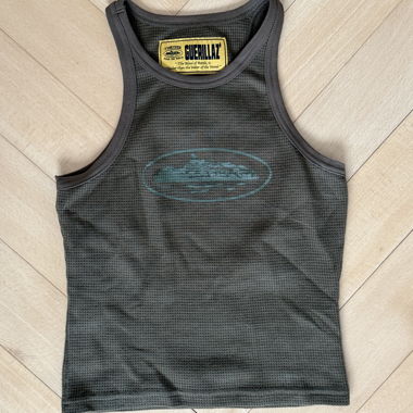 Corteiz Guerillaz Olive Top