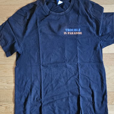 T-shirt noir imprimé