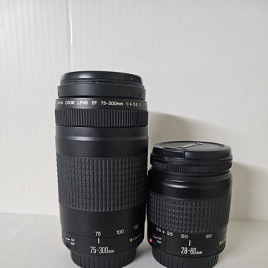 Canon 28-80 und 75-300