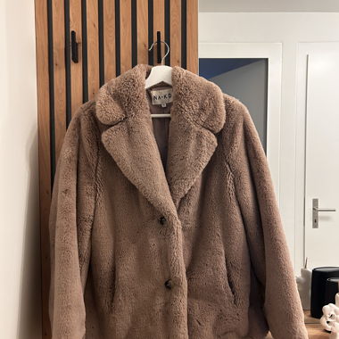 Pink winter coat