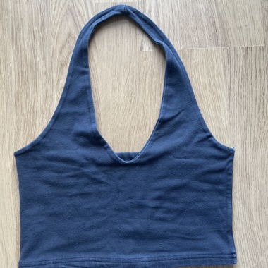 Brandy Melville Halter-Top dunkelblau