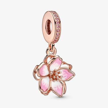 Pandora Cherry Blossom Charm Rosegold