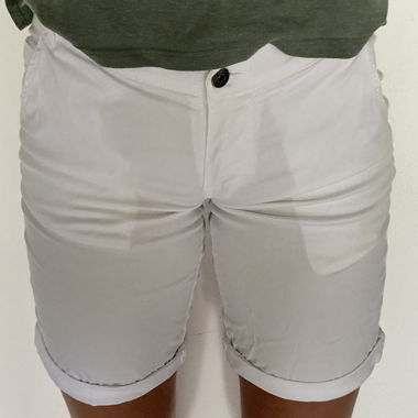 Maryley white bermuda shorts XS / 40