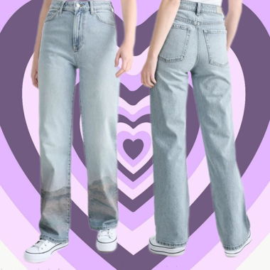 CLOCKHOUSE • loose fit jeans • vita alta