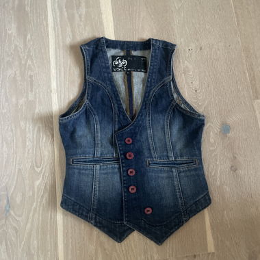 Denim top