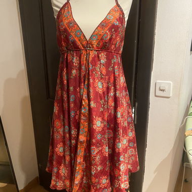 Red Floral Dress