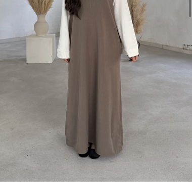 Robe midi à manches courtes NAYA