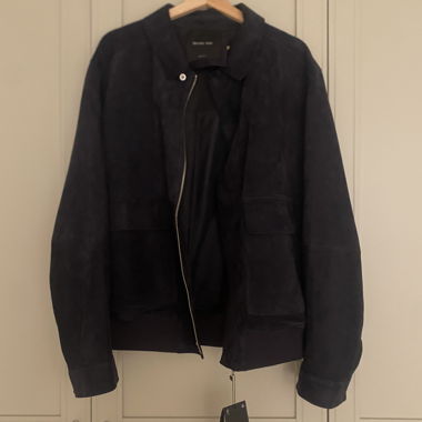 Veste en daim Massimo Dutti neuve