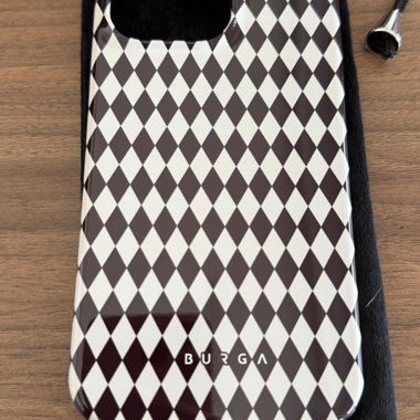 Handyhülle iPhone 14 Pro Max Braun Burga
