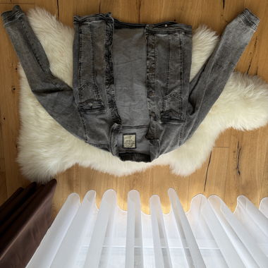 Grey Denim Jacket
