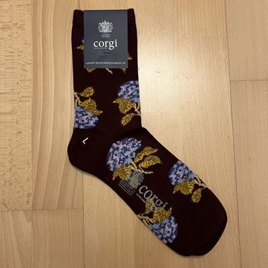 Corgi Socken Hortensia Port Grösse L