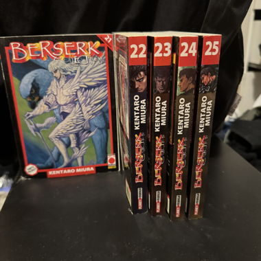Berserk série noire 21-25 ITA manga