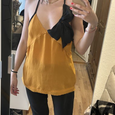 Yellow Halter Top