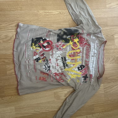 Maglia maniche lunghe grafica