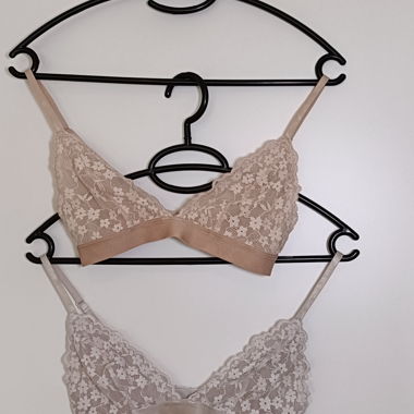 Lot de 2 soutien-gorges sans armature