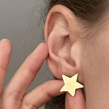 cute star earrings
