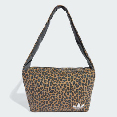 Borsa a tracolla leopardata Adidas vintage XXL