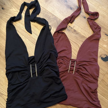 Damen Neckholder-Top Set zara