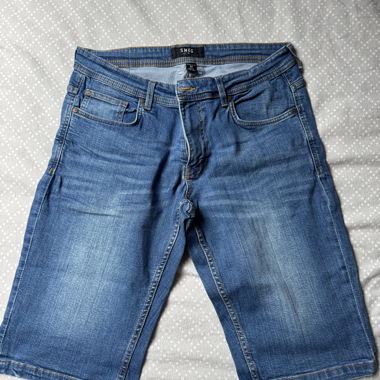SMOG Jeansshorts Blau Grösse M