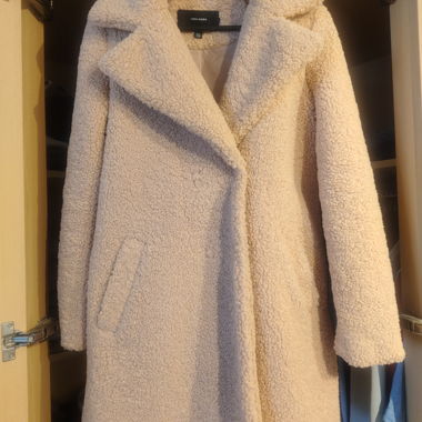 Vero Moda Teddy-Mantel - Mahogany Rose