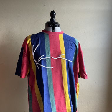 Abito T-shirt a righe Kani