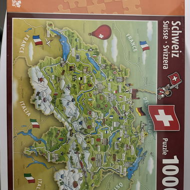 Puzzle Suisse 1000 pièces