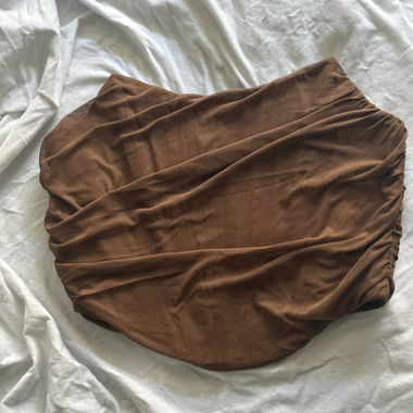 brown corsett