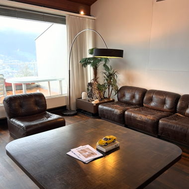 Vintage leder sofa 