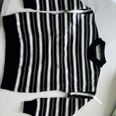 Striped Knit Sweater