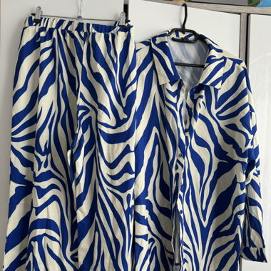 Blauer-Zebra Set