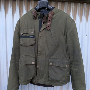 Fuel-Motorradjacke khaki