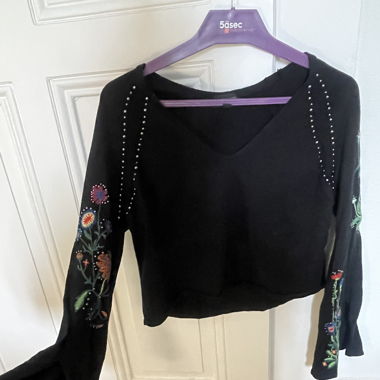 Pull Topshop noir 
