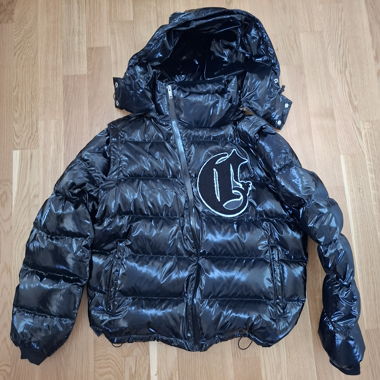 Giacca uomo Puffer Gilet Corvidae Tg. M Nero