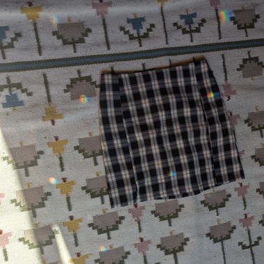 Jupe à carreaux 