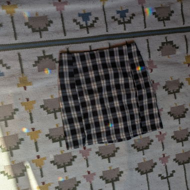 Jupe à carreaux 