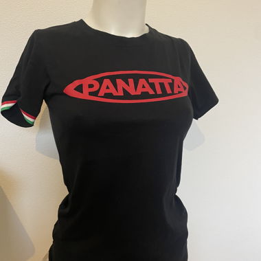 Black PANATTA logo T-shirt