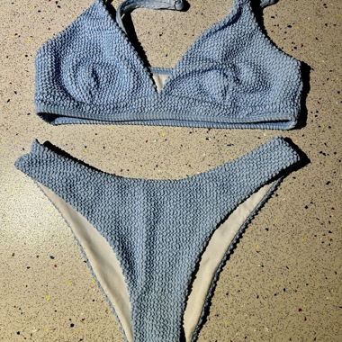 Textured Two-Piece Bikini