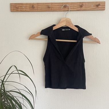 Haut crop top zara