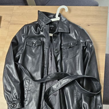 Kunstlederjacke