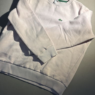 Light Pink Lacoste Sweatshirt for Kids