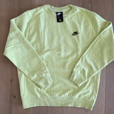 Nike Sweatshirt Yellow (Size M)