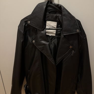 Veste en cuir Jack & Jones